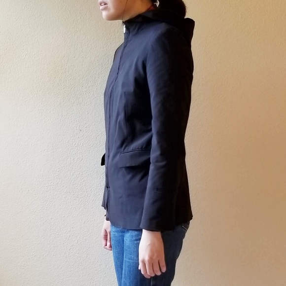 SOLD! Sa Va Canada Women's Black Hooded Jacket - Picture 2 of 8